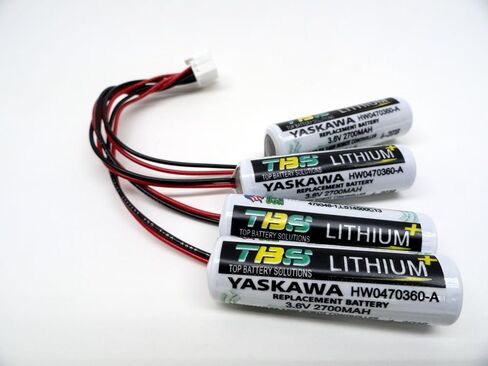 3PC YASKAWA HW0470360-A,PLC Replacement Battery for Motoman Robot 149689-1 in Kuwait