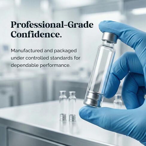 3mL Glass Pen Cartridges – 10 Count – Individually Sealed Single-Use Replacement Cartridges – Compatible with Reusable Injection Pens V1 & V2 in Saudi Arabia