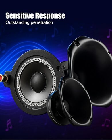 Diaphragm Fit for Timpano Tempesta TPT-RPDH2000 TPT-DH2000 Horn Driver, Voice Coil Tweeter Diaphragm 2Pcs in Saudi Arabia