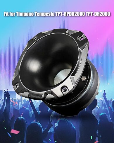Diaphragm Fit for Timpano Tempesta TPT-RPDH2000 TPT-DH2000 Horn Driver, Voice Coil Tweeter Diaphragm 2Pcs in Saudi Arabia
