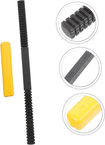 Thread Repair File Set 8 Sizes Hand Tool for External Thread Restoration Fasteners Fixing Easy to Use in Kuwait