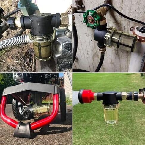 1/2" Female NPT in-Line Strainer with 100 mesh Stainless Steel Filter Screen (1/2“ 100 Mesh) in Kuwait