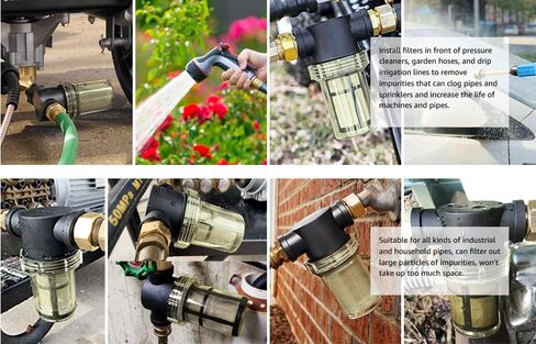 1/2" Female NPT in-Line Strainer with 100 mesh Stainless Steel Filter Screen (1/2“ 100 Mesh) in Kuwait