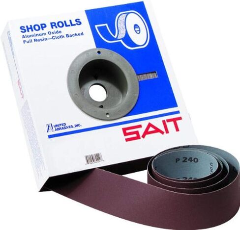 United Abrasives- SAIT 1 X 50 YDS 120X HANDY ROLL (QTY: 1),Multi,One Size,81205 in Saudi Arabia