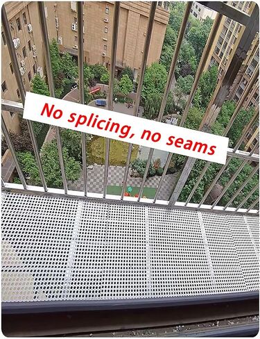304 Stainless Steel Perforated Metal Sheets - Leak-Proof Balcony Protection & Anti-Theft Window Pads (20x500cm) - Durable, Versatile, Ideal for Home & Industrial Use in Kuwait