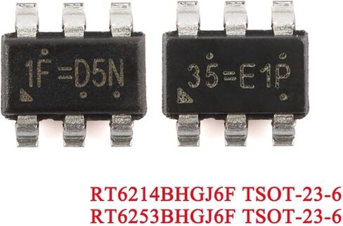RT6214 18V 1F D5N RT6253BHGJ6F 17V 35 E1P TSOT-23-6 3A ACOT Buck Converter Chip IC Integrated Circu 5Pcs(RT6214BHGJ6F) in Saudi Arabia