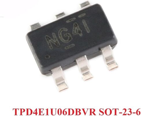 TPD4E1U06DBVR TPD4E1U06 ​SOT23-6 SOT-23-6 ESD Protection Device 10Pcs in Kuwait