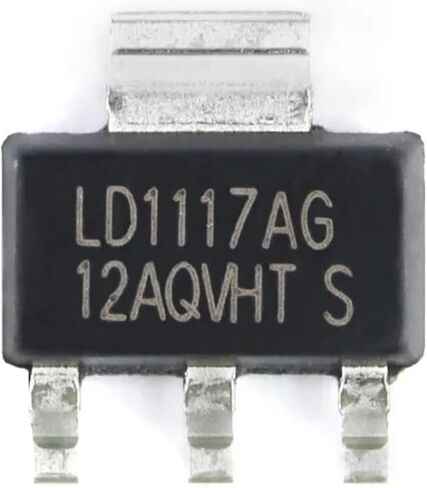 LD1117 LD1117AG 1.2V/1.5V/1.8V/2.5V/3.3V/5.0V 1A LD1117-1.2 LD1117-ADJ Regulator LDO Chip 10Pcs(LD1117-1.2) in Kuwait