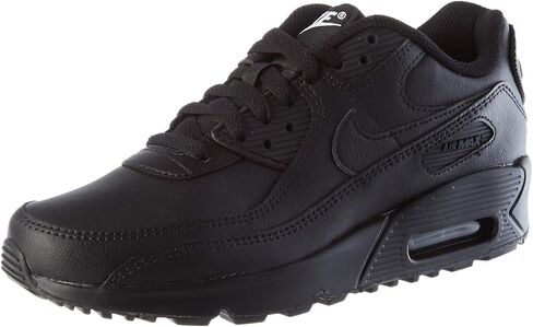 Nike Air Max 90 Big Kids 'Shoes (HF6358-103 ، White/Cyber/Dark Smoke Gray/Khaki) حجم 7 in Kuwait