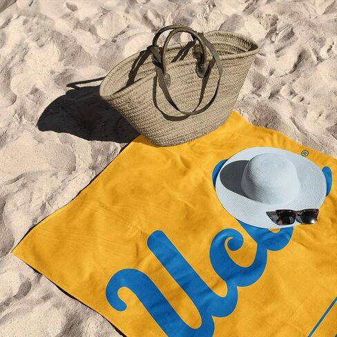 Northwest UCLA Bruins NCAA Striped Jacquard Beach Towel 36 x 72 Inches in Saudi Arabia