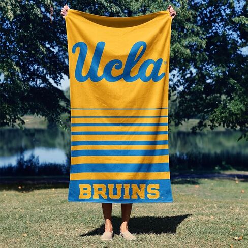 Northwest UCLA Bruins NCAA Striped Jacquard Beach Towel 36 x 72 Inches in Saudi Arabia