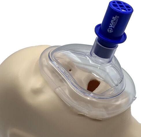 منتجات WNL 5000TMV-COMBO CPR لتدريب البالغين/الأطفال والرضع - قناع عملي ومجموعة صمامات، 5 أقنعة للكبار/الأطفال، 5 أقنعة للرضع، و5 صمامات تناسب جميع أقنعة تدريب WNL in Saudi Arabia