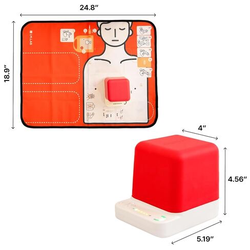 CPRCUBE PRO3 – مجموعة أدوات التدريب على الإنعاش القلبي الرئوي | جهاز ملاحظات الإنعاش القلبي الرئوي للمدربين والتدريب الجماعي in Kuwait