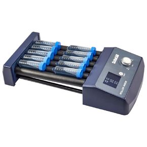 Tube Roller Mixer, 10-80 RPM, Digital Lab Mixer with Timer (1min-99h59min) & Continuous Mode, 27° Tilt Angle, for School Laboratory in Kuwait