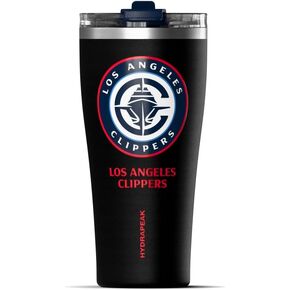 Hydrapeak Officially Licensed NBA Los Angeles Lakers Tumbler 30 oz Stainless Steel Water Bottle, Straw & Sip Lid, Vacuum Insulated, Spill-Proof, Cup Holder Friendly, Keeps Drinks Cold 30 Hours in Kuwait