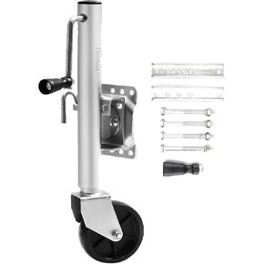 USA Swivel Side Crank Boat Trailer Jack 1,000LB Lift Capacity with Wheel and Install Hardware in Kuwait