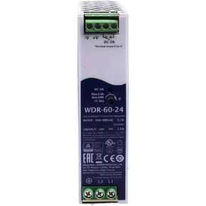 WDR-60 WDR-60-5 WDR-60-12 WDR-60-24 WDR-60-48 مصدر طاقة السكك الحديدية الصناعية 60 واط (WDR-60-5) in Saudi Arabia