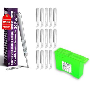 10R Dermaplane Razor for Women Face Pack of 15 + Scalpel Blade Remover Box in Kuwait