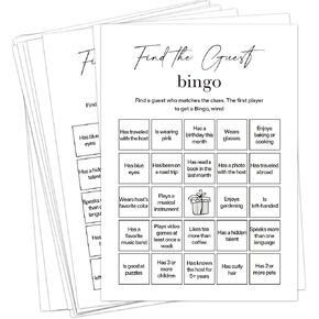 Find The Guest Bingo Cards – 25 Unique Cards, Icebreaker Party Games for Adults, Rustic Sage Green Mingle Activity for Birthday Parties, Family Reunions, Office Events & Friendsgiving in Saudi Arabia