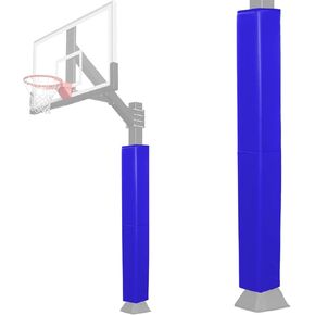 بطانة طوق كرة السلة المربعة من كاتوب، تناسب عمود 6 × 6 بوصة، وسادة متينة بطول 6 أقدام لكرة السلة في الهواء الطلق وداخل المنزل، وسادات طوقية لكرة السلة مقاومة للماء للأشعة فوق البنفسجية للحماية وسلامة اللاعب in Kuwait