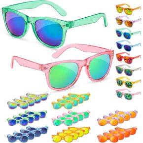 Froman Kids Sunglasses Bulk - Party Favors for Boys Girls Ages 3-8, Neon Colors with UV 400 Protection in Saudi Arabia