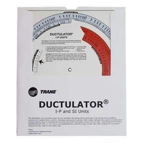 Ductulator Trane - Duct Sizing Ductulator, English & Metric Units in Kuwait