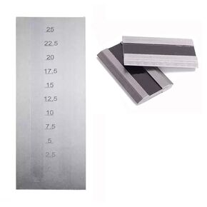 مقياس طحن مزدوج القناة عالي الدقة مع قيمة فهرسة 2.5 ميكرومتر نطاق مقياس كاشطتين 0-25 ميكرومتر ميل الأخدود 1:4000 جيجابايت/T1724-93 قياسي in Kuwait