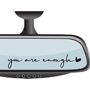 4 x You Look Good Rearview Mirror Decal,Water Bottle Stickers,Vanity Mirror Sticker,Affirmation Reminder Sticker,Car Decal For Women,Car Mirror Decal, Laptop Bumper Tumbler Sticker,Car Window Decal in Kuwait