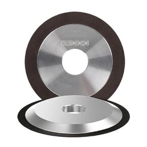 Diamond Grinding Disc, Sharpening Wheel for Tungsten Steel Milling Tool Carbide Metal 1Pc 125mm/150mm(320Grit,Black150x32x10x8mm) in Kuwait
