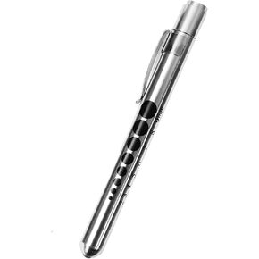 للطبيب والممرضة الطوارئ الطبية الإسعافات الأولية القلم مصباح يدوي الشعلة الفضة in Kuwait