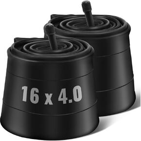 16 x 4.0 Inner Tube with Schrader Valve - Ideal for Kids Electric Bike with 16 Inch Fat Tires - Butyl Rubber Durable & Reliable Performance in Saudi Arabia