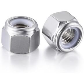 (pcs) Self Clinching Nuts 304 Stainless Steel Self-Lock Nylon 1/4-20 50 in Kuwait