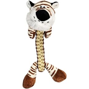 [4 Pack Zoo Pals Rope Toys Animal Assortment Bundle for Small Medium and Large Dogs, Interactive Puppy Teething Durable Thick Chew Toys for Aggressive Chewers in Kuwait