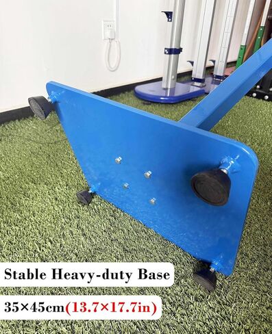Pro High Jump Stands 1' - 7.4' Adjustable, Heavy-Duty Iron Athletics Standards, Ideal for School Training & Competitions, Accurate Measurement Tool for Jumping Perf in Saudi Arabia