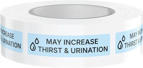 Dispensed Medication Veterinary Pharmacy Labels | Roll of 500 | Clinical-Grade Color-Coded Stickers for Medication Bottles (Fill Line) in Saudi Arabia