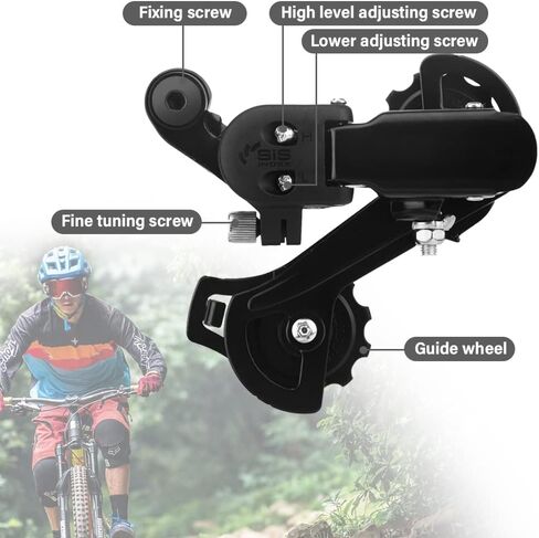 دراجة هوائية خلفية، 6/7/سرعة 18/21 سرعة حامل شماعات مباشر للدراجات الجبلية، دراجة الطريق، سبائك الألومنيوم سرعة خلفية Derailleur، ملحقات إصلاح الدراجة in Kuwait