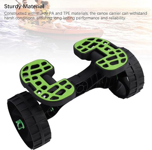 Kayak Cart, Heavy Duty Carrier with Puncture Proof Wheels for Rugged Terrain, 500KG Load Capacity for Easy Beach Transport in Saudi Arabia