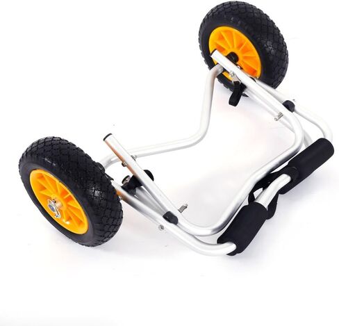 1.5MM Plug Pin Aluminum Alloy Canoeing Trailer Cart Silver in Saudi Arabia