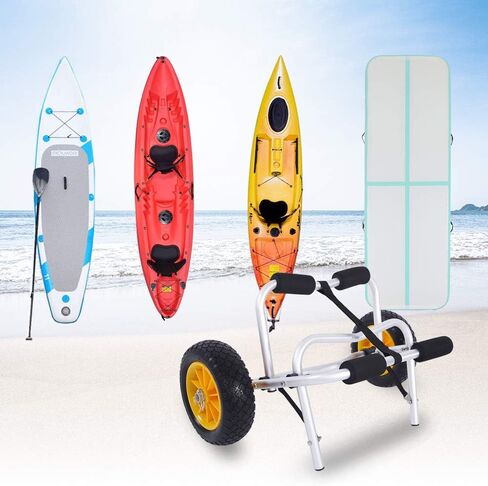 1.5MM Plug Pin Aluminum Alloy Canoeing Trailer Cart Silver in Saudi Arabia