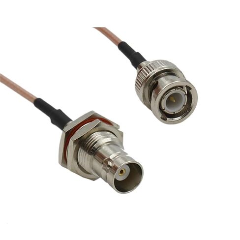 RG316 Q9 BNC ذكر أنثى كابل اقناع البلوز ضفيرة تجعيد 1 قطعة (300 سنتيمتر) in Kuwait