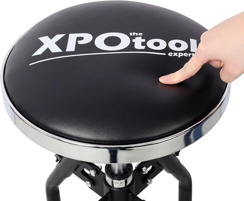 Heavy Duty Adjustable Hydraulic Shop Stool with 360° Swivel in Kuwait