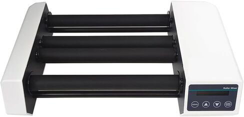 Lab Roller Mixer, 4 Rollers Digital Reagent Bottle Shaker, 20-80rpm Speed Adjustable Mixer, 1min-23h59min Timer and Continuous Modes, for Chemical and Biological Laboratory Testing in Kuwait