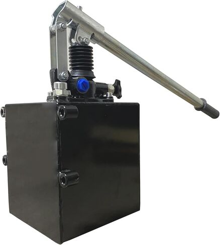 Manual Hydraulic Pump，45 cc Single Acting Hydraulic Pump，Hydraulics Single Acting Hydraulic Hand Pump with 5 QTs Tank 4350 PSI in Kuwait