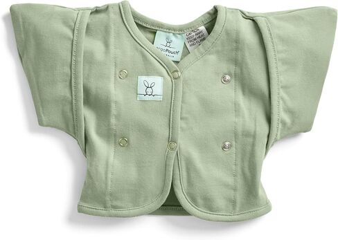 تتميز ergoPouch 0.2 TOG Butterfly Cardi بجيوب ذراع فريدة لطفلك - قماط نوم الطفل على أي كيس نوم (2-6 أشهر، الشوفان مارل) in Kuwait