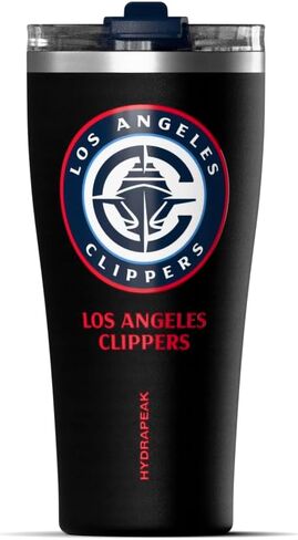 Hydrapeak Officially Licensed NBA Los Angeles Lakers Tumbler 30 oz Stainless Steel Water Bottle, Straw & Sip Lid, Vacuum Insulated, Spill-Proof, Cup Holder Friendly, Keeps Drinks Cold 30 Hours in Kuwait