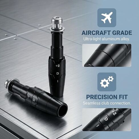 .335 عمود كم محول الجولف متوافق مع برامج تشغيل Callaway Elyte وAi Smoke وParadym وEpic وRogue ST وGreat Big Bertha وMAVRIK و16/815/814 XR | محول برنامج تشغيل Callaway | 1 قطعة in Kuwait