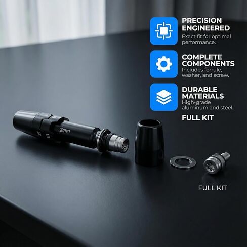 كم محول عمود الجولف يناسب الطرف .335 بوصة - ملحق عمود الجولف متوافق مع برامج تشغيل Titleist TSR1 TSR2 TSR3 TSR4، 910/913/915/917/TS/TSi/TSR DR ومحولات Fairway Woods # 1 in Kuwait