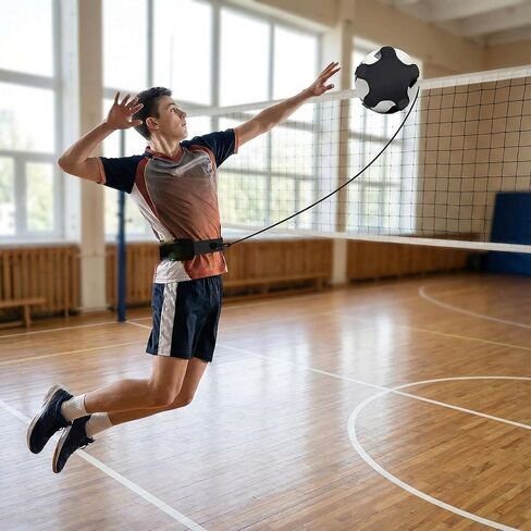 Soccer Training Equipment, Solo Soccer Kick Trainer with Reinforced Connection Points, Anti-Snap Practice Aid with Adjustable Waist Belt, Fits Ball Size 3 4 5, Multi-Sport Trainer for Soccerball in Saudi Arabia
