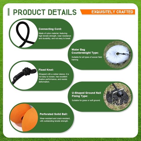 13ft Portable Soccer Goalkeeper Deflector, Soccer Training Accessory, Adjustable Refraction Angles, Enhance Goalkeeper Reaction and Ball Control (Orange) in Kuwait