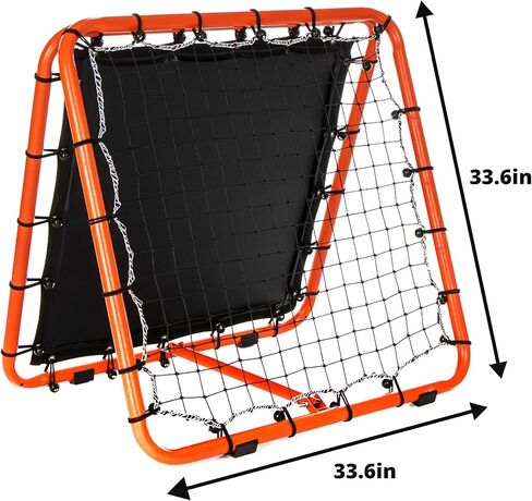 Flick Urban Dual Speed Rebounder – Double-Sided Soccer Rebounder with 6 Adjustable Angles – Soccer Training Equipment for Passing & Control – Suitable for Soccer, Volleyball & Baseball in Saudi Arabia